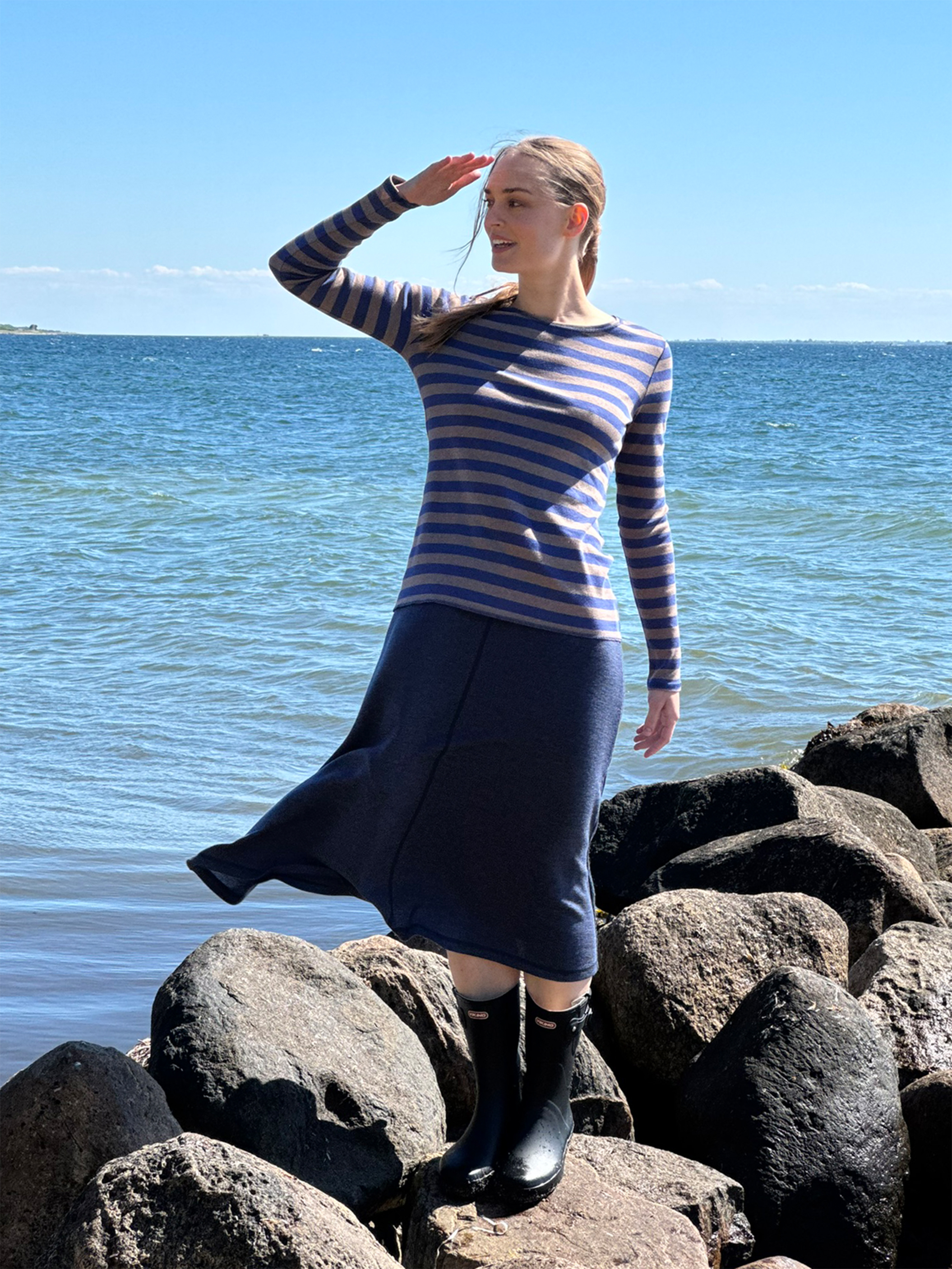 Shirt stripes organic cotton